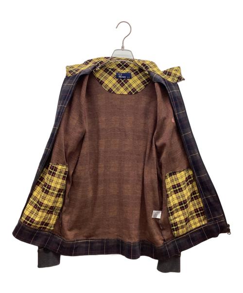 FRED PERRY（フレッドペリー）FRED PERRY (フレッドペリー) ハリントンジャケット ブラウン サイズ:Mの古着・服飾アイテム