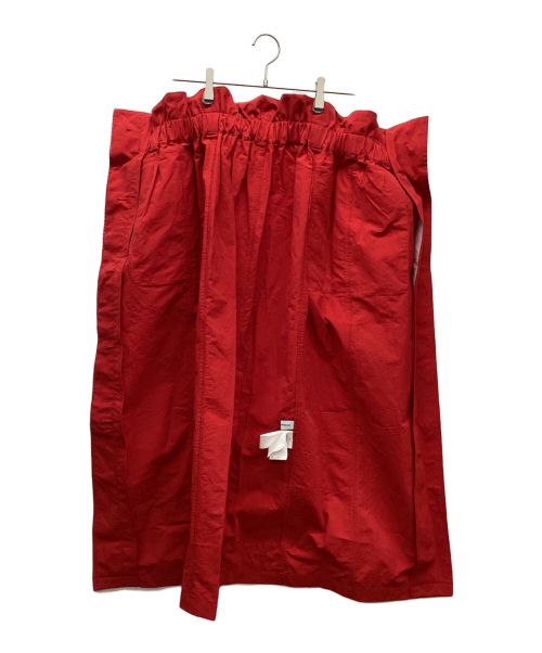 MAISON SPECIAL（メゾンスペシャル）MAISON SPECIAL (メゾンスペシャル) ナイロンスカート レッド サイズ:Sの古着・服飾アイテム