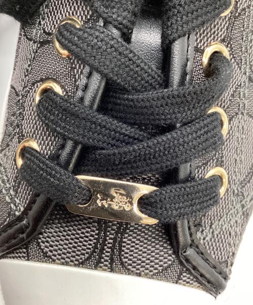 COACH（コーチ）COACH (コーチ) スニーカー ブラック サイズ:23.5の古着・服飾アイテム