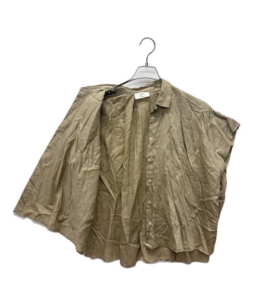 1er Arrondissement（プルミエ アロンディスモン）1er Arrondissement (プルミエ アロンディスモン) ドルマンシャツ ベージュ サイズ:36の古着・服飾アイテム