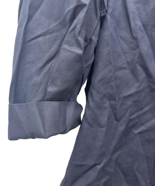 IENA（イエナ）IENA (イエナ) コットンシュリンクハーフスリーブブラウス ネイビー サイズ:Freeの古着・服飾アイテム