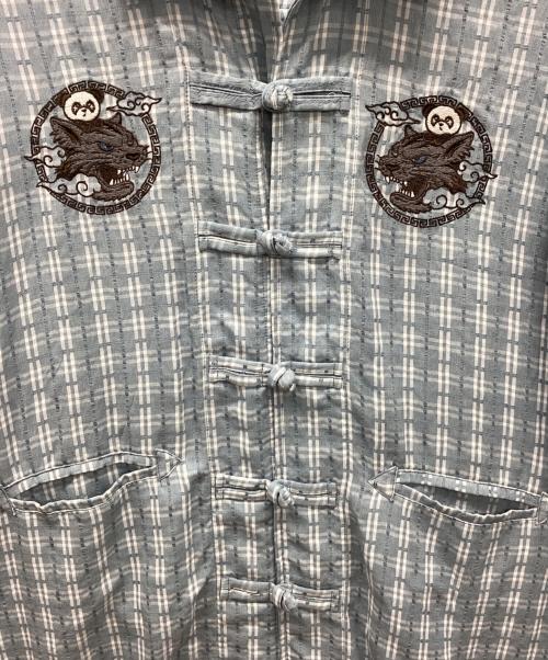 Candy Stripper（キャンディーストリッパー）Candy Stripper (キャンディーストリッパー) チャイナジャケット スカイブルー サイズ:2の古着・服飾アイテム