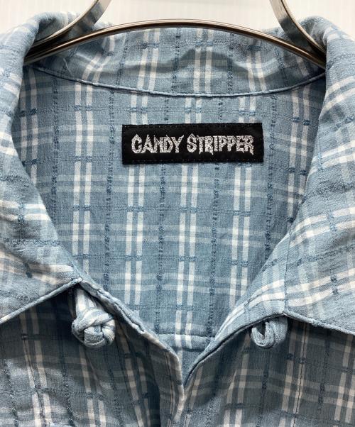 Candy Stripper（キャンディーストリッパー）Candy Stripper (キャンディーストリッパー) チャイナジャケット スカイブルー サイズ:2の古着・服飾アイテム