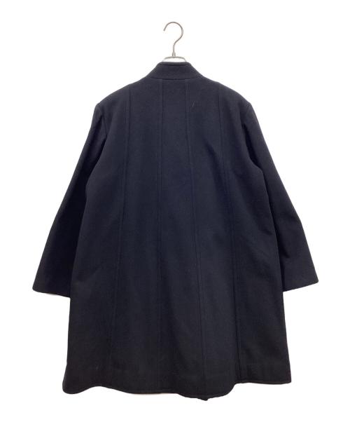WOOL&CASHMERE（-）WOOL&CASHMERE (-) カシミヤコート ネイビー サイズ:Freeの古着・服飾アイテム