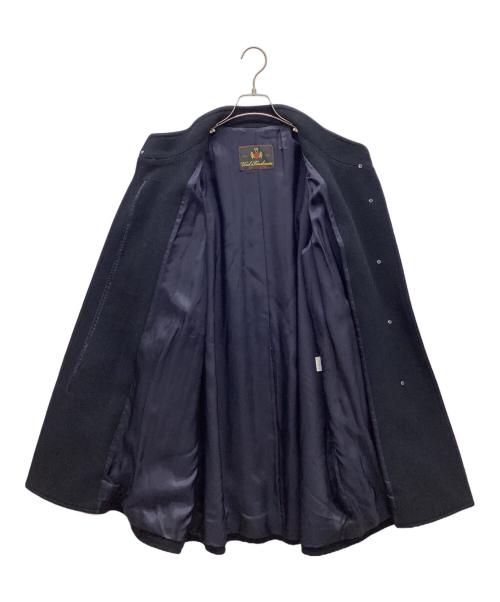 WOOL&CASHMERE（-）WOOL&CASHMERE (-) カシミヤコート ネイビー サイズ:Freeの古着・服飾アイテム
