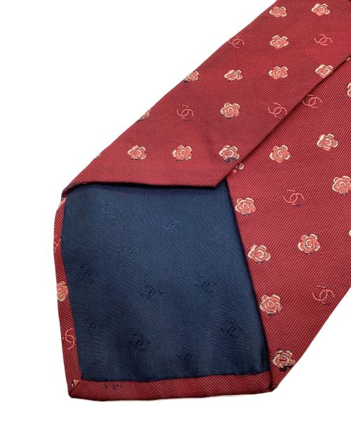 CHANEL（シャネル）CHANEL (シャネル) ネクタイ レッド サイズ:-の古着・服飾アイテム