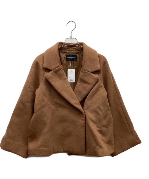 STRAWBERRY FIELDS（ストロベリーフィールズ）STRAWBERRY FIELDS (ストロベリーフィールズ) ショートコート ブラウン サイズ:M 未使用品の古着・服飾アイテム