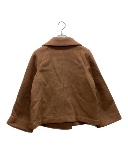 STRAWBERRY FIELDS（ストロベリーフィールズ）STRAWBERRY FIELDS (ストロベリーフィールズ) ショートコート ブラウン サイズ:M 未使用品の古着・服飾アイテム