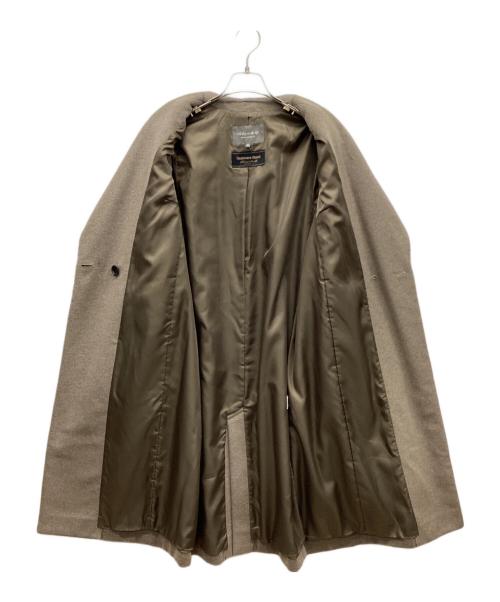 a day in the life（ア デイ イン ザ ライフ）a day in the life (ア デイ イン ザ ライフ) カシミヤ混ウールコート ブラウン サイズ:Mの古着・服飾アイテム