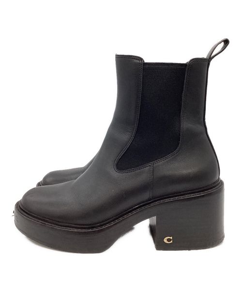 COACH（コーチ）COACH (コーチ) キンスリー ブーティ ブラック サイズ:24の古着・服飾アイテム