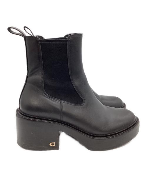 COACH（コーチ）COACH (コーチ) キンスリー ブーティ ブラック サイズ:24の古着・服飾アイテム