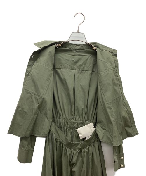 GRACE CLASS（グレースクラス）GRACE CLASS (グレースクラス) ブラウスワンピース オリーブ サイズ:M 未使用品の古着・服飾アイテム