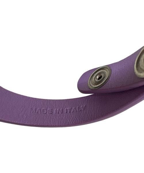 Salvatore Ferragamo（サルヴァトーレ フェラガモ）Salvatore Ferragamo (サルヴァトーレ フェラガモ) リボンブレスレット パープルの古着・服飾アイテム