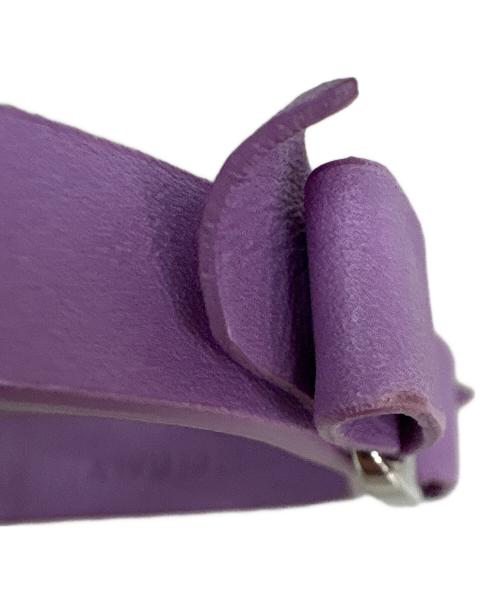 Salvatore Ferragamo（サルヴァトーレ フェラガモ）Salvatore Ferragamo (サルヴァトーレ フェラガモ) リボンブレスレット パープルの古着・服飾アイテム