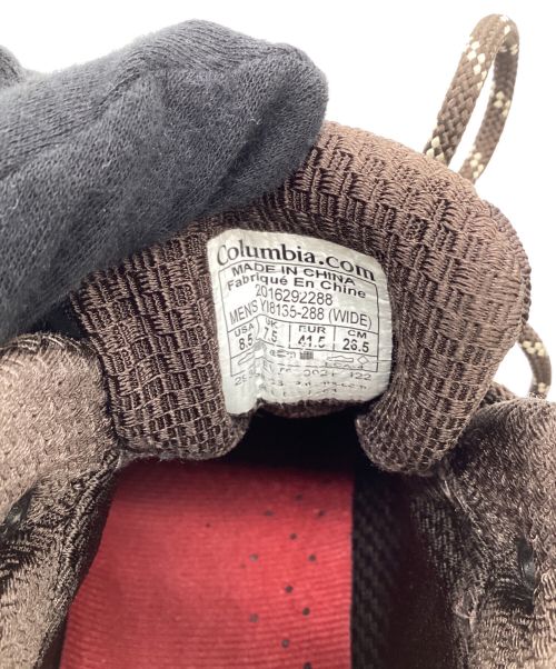 Columbia（コロンビア）Columbia (コロンビア) トレッキングブーツ/セイバー 5 MID ブラウン サイズ:26.5の古着・服飾アイテム