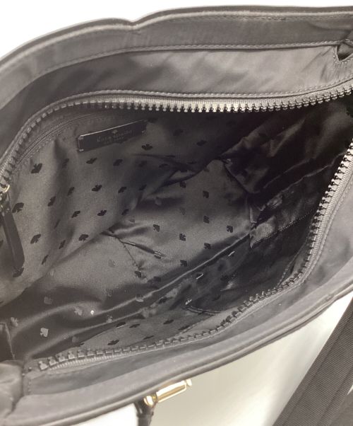 Kate Spade（ケイトスペード）Kate Spade (ケイトスペード) 2WAYショルダーバッグ ブラックの古着・服飾アイテム