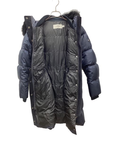 COACH（コーチ）COACH (コーチ) ダウンコート ネイビー サイズ:XSの古着・服飾アイテム