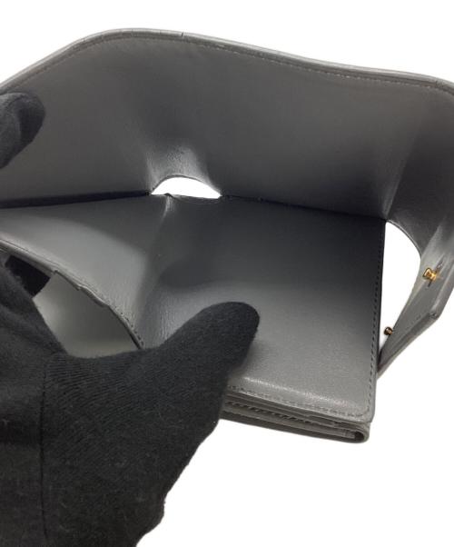 CELINE（セリーヌ）CELINE (セリーヌ) 3つ折り財布 グレーの古着・服飾アイテム