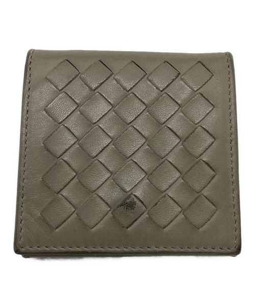 BOTTEGA VENETA（ボッテガベネタ）BOTTEGA VENETA (ボッテガベネタ) コインケース グレーの古着・服飾アイテム