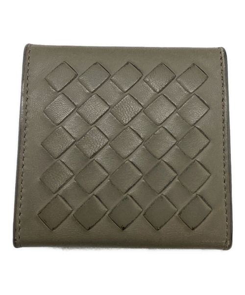 BOTTEGA VENETA（ボッテガベネタ）BOTTEGA VENETA (ボッテガベネタ) コインケース グレーの古着・服飾アイテム
