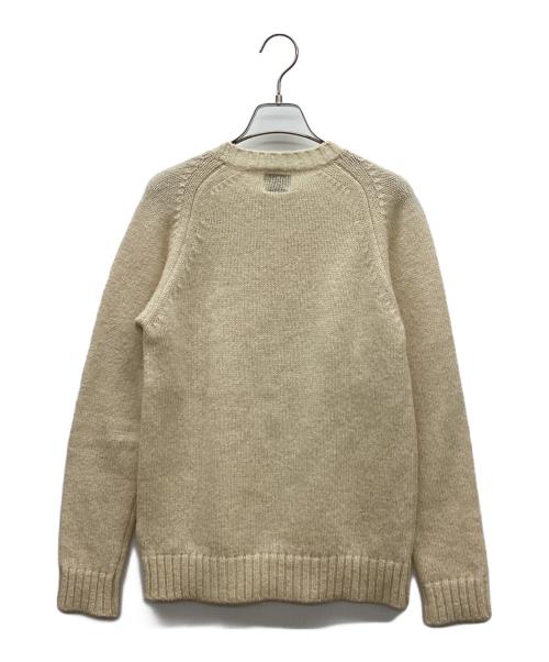 WTAPS（ダブルタップス）WTAPS (ダブルタップス) クルーネックニット ベージュ サイズ:Sの古着・服飾アイテム