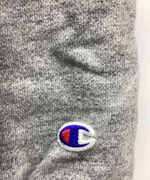 Champion REVERSE WEAVE（チャンピオン リバース ウィーブ）Champion REVERSE WEAVE (チャンピオン リバース ウィーブ) プルオーバーパーカー グレー サイズ:Mの古着・服飾アイテム