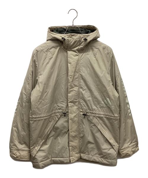 adidas（アディダス）adidas (アディダス) ナイロンジャケット ベージュ サイズ:Sの古着・服飾アイテム