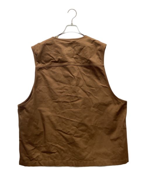 KEBOZ（ケボズ）KEBOZ (ケボズ) ベスト ブラウン サイズ:XLの古着・服飾アイテム