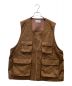 KEBOZ（ケボズ）の古着「ベスト」｜ブラウン