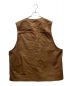 KEBOZ (ケボズ) ベスト ブラウン サイズ:XL：6000円