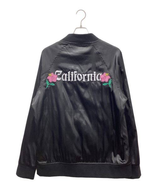 stussy（ステューシー）stussy (ステューシー) スカジャン ブラック サイズ:XLの古着・服飾アイテム