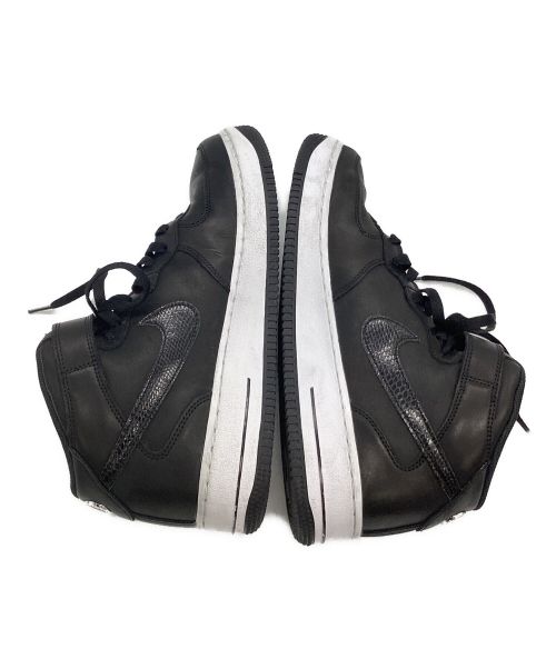 NIKE（ナイキ）NIKE (ナイキ) stussy (ステューシー) ハイカットスニーカー ブラック サイズ:28.5の古着・服飾アイテム