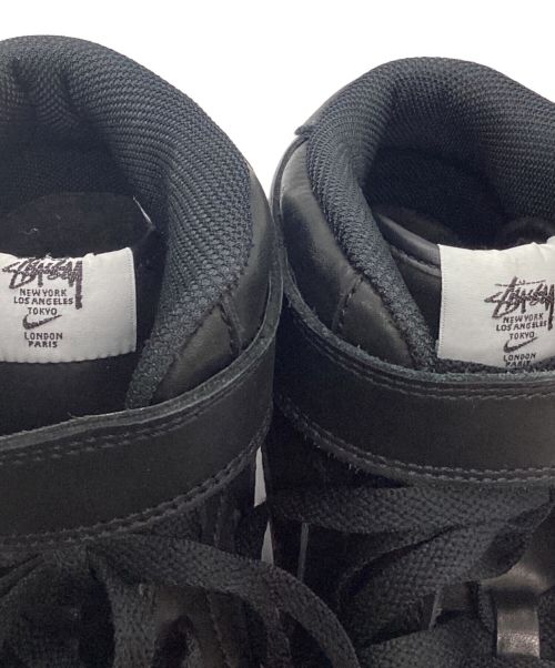 NIKE（ナイキ）NIKE (ナイキ) stussy (ステューシー) ハイカットスニーカー ブラック サイズ:28.5の古着・服飾アイテム