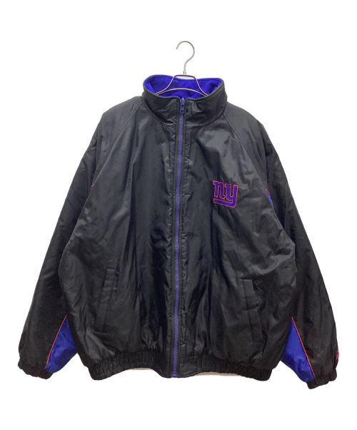 UNIQUE（ユニーク）UNIQUE (ユニーク) リバーシブルジャケット ブラック×ブルー サイズ:3XLの古着・服飾アイテム