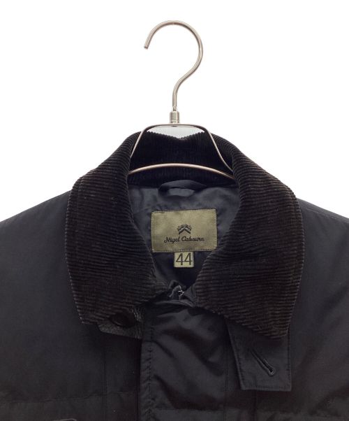 NIGEL CABOURN（ナイジェルケーボン）NIGEL CABOURN (ナイジェルケーボン) ダウンジャケット ブラック サイズ:Lの古着・服飾アイテム