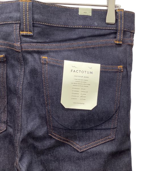 FACTOTUM（ファクトタム）FACTOTUM (ファクトタム) デニムパンツ インディゴ サイズ:L 未使用品の古着・服飾アイテム