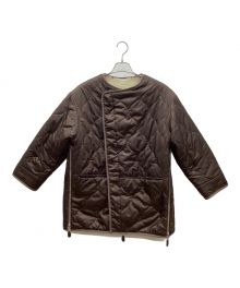 CASA FLINE（カーサフライン）の古着「リバーシブルコート」｜ブラウン×ホワイト