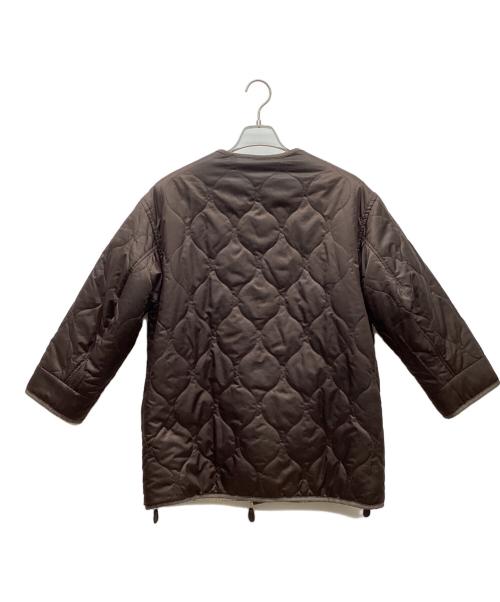 CASA FLINE（カーサフライン）CASA FLINE (カーサフライン) リバーシブルコート ブラウン×ホワイト サイズ:freeの古着・服飾アイテム