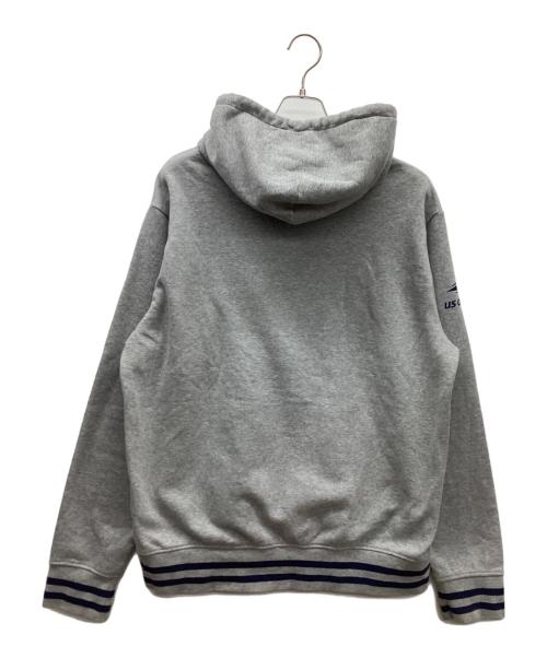 POLO RALPH LAUREN（ポロ・ラルフローレン）POLO RALPH LAUREN (ポロ・ラルフローレン) プルオーバーパーカー グレー サイズ:Lの古着・服飾アイテム