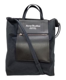 Acne studios（アクネ ストゥディオス）の古着「ペーパーナイロントートバッグ」｜ブラック