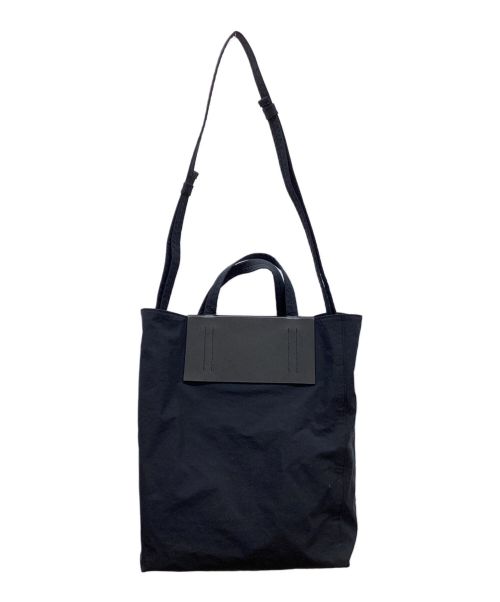 Acne studios（アクネ ストゥディオス）Acne studios (アクネ ストゥディオス) ペーパーナイロントートバッグ ブラックの古着・服飾アイテム