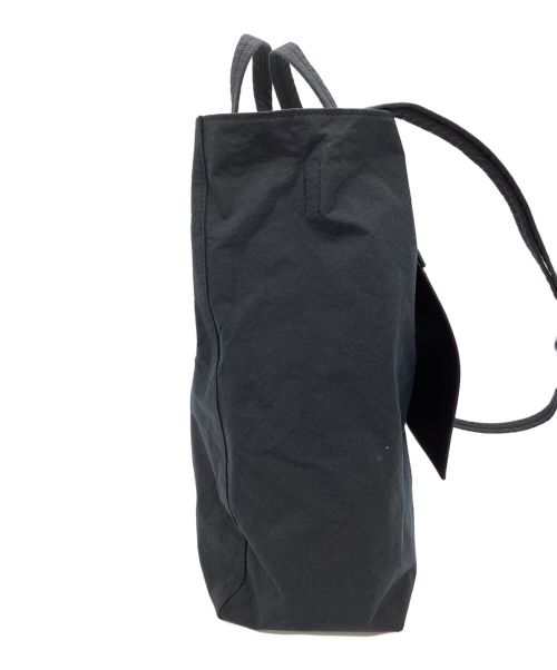 Acne studios（アクネ ストゥディオス）Acne studios (アクネ ストゥディオス) ペーパーナイロントートバッグ ブラックの古着・服飾アイテム