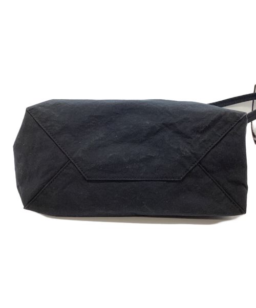 Acne studios（アクネ ストゥディオス）Acne studios (アクネ ストゥディオス) ペーパーナイロントートバッグ ブラックの古着・服飾アイテム