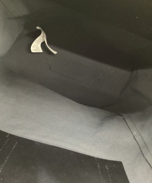 Acne studios（アクネ ストゥディオス）Acne studios (アクネ ストゥディオス) ペーパーナイロントートバッグ ブラックの古着・服飾アイテム