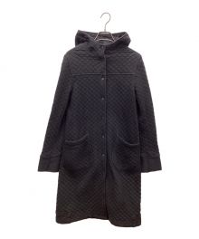 ARMEN（アーメン）の古着「キルティングコート」｜ブラック