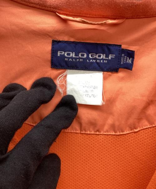 POLO GOLF（ポロ ゴルフ）POLO GOLF (ポロ ゴルフ) ポロシャツ オレンジ サイズ:Mの古着・服飾アイテム