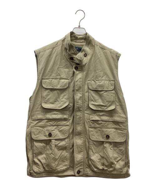 WOOLRICH（ウールリッチ）WOOLRICH (ウールリッチ) ハンティングベスト ベージュ サイズ:Lの古着・服飾アイテム