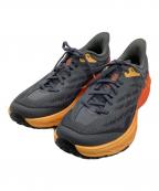 HOKAONEONEホカオネオネ）の古着「トレイルランニングシューズ」｜グレー×オレンジ