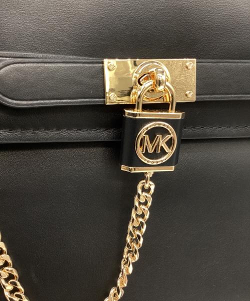 MICHAEL KORS（マイケル・コース）MICHAEL KORS (マイケルコース) トートバッグ ブラックの古着・服飾アイテム