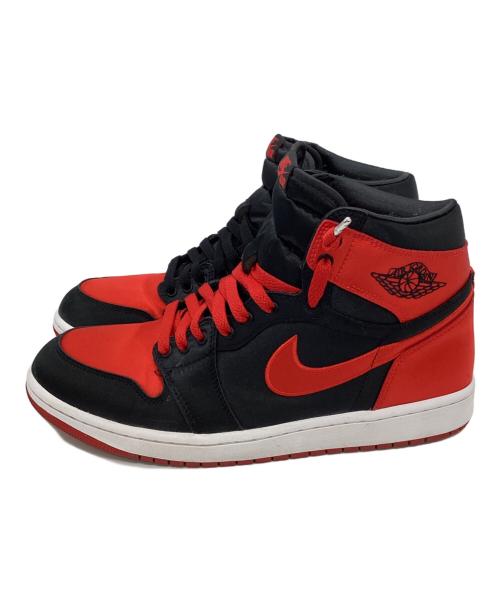 NIKE（ナイキ）NIKE (ナイキ) ハイカットスニーカー/AIR JORDAN1 ブラック×レッド サイズ:28.5の古着・服飾アイテム